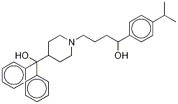 Decarboxy Fexofenadine Struktur