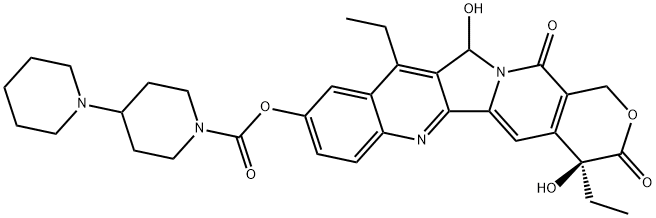 12-Hydroxy Irinotecan Struktur