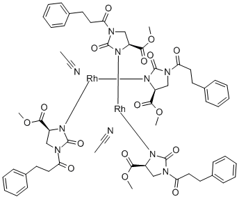 DOYLE DIRHODIUM CATALYST - RH2(4S-MPPIM)4 Struktur