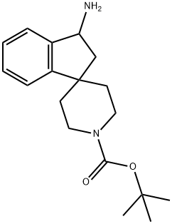 3-AMINO-4'-N-BOC-SPIRO-INDANE-PIPERIDINE Struktur