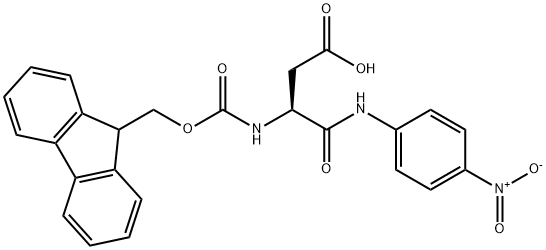 FMOC-ASP-PNA Struktur