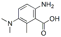 Benzoic acid, 6-amino-3-(dimethylamino)-2-methyl- (9CI) Struktur