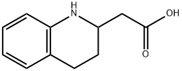 1,2,3,4-TETRAHYDRO-2-QUINOLINEACETIC ACID Struktur