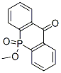 5-Methoxyacridophosphin-10(5H)-one 5-oxide Struktur