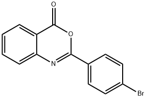 2-(4-BROMOPHENYL)-4H-3,1-BENZOXAZIN-4-ONE Struktur