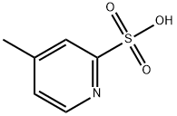 4-METHYLPYRIDINE-2-SULFONIC ACID Struktur