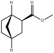 Bicyclo[2.2.1]heptane-2-carboxylic acid, methyl ester, (1S-exo)- (9CI) Struktur