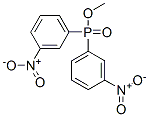 Bis(m-nitrophenyl)phosphinic acid methyl ester Struktur