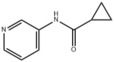 Cyclopropanecarboxamide, N-3-pyridinyl- (9CI) Struktur