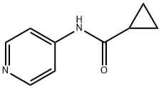 Cyclopropanecarboxamide, N-4-pyridinyl- (9CI) Struktur