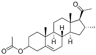 16ALPHA-METHYLPREGNENOLONE ACETATE Struktur