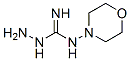 Hydrazinecarboximidamide,  N-4-morpholinyl- Struktur