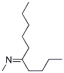 N-Methyl-1-butyl-1-hexanimine Struktur