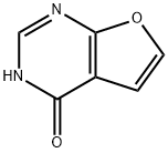 Furo[2,3-d]pyrimidin-4(1H)-one (9CI) Struktur