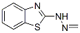 Formaldehyde, 2-benzothiazolylhydrazone (9CI) Struktur