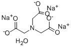 NITRILOTRIACETIC ACID TRISODIUM SALT MONOHYDRATE Structure