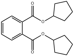 DICYCLOPENTYLPHTHALATE Struktur