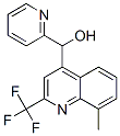 a-(2-Pyridyl)-8-methyl-2-trifluoromethyl-4-quinolinemethanol Struktur