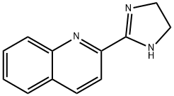 2-(4,5-DIHYDROIMIDAZOL-2-YL)QUINOLINE HYDROCHLORIDE Struktur