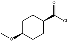 Cyclohexanecarbonyl chloride, 4-methoxy-, cis- (9CI) Struktur