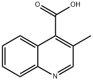 3-METHYLQUINOLINE-4-CARBOXYLIC ACID Struktur