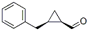 Cyclopropanecarboxaldehyde, 2-(phenylmethyl)-, cis- (9CI) Struktur
