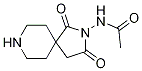 AcetaMide,N-(1,3-dioxo-2,8-diazaspiro[4.5]dec-2-yl)- Struktur