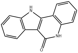 5,11-dihydro-6H-indolo[3,2-c]quinolin-6-one Struktur