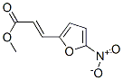 3-(5-Nitro-2-furanyl)propane-2-enoic acid methyl ester Struktur