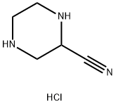 2-Cyanopiperazine2HCl Struktur