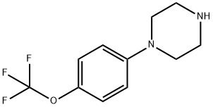 1-(4-Trifluoromethoxyphenyl)piperazine Struktur