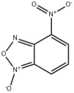 4-Nitro-2,1,3-benzooxadiazole 1-oxide Struktur