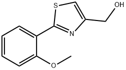 [2-(2-METHOXY-PHENYL)-THIAZOL-4-YL]-METHANOL Struktur