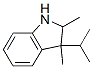 2,3-Dimethyl-3-isopropylindoline Struktur