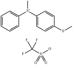 (4-METHYLTHIOPHENYL)METHYL PHENYL SULF& Struktur