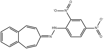 7H-Benzocyclohepten-7-one 2,4-dinitrophenyl hydrazone Struktur