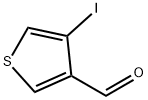 4-Iodo-3-thiophenecarbaldehyde Struktur