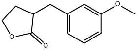 Dihydro-3-[(3-Methoxyphenyl)Methyl]-2(3H)-furanone Struktur