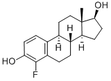 4-fluoroestradiol Struktur