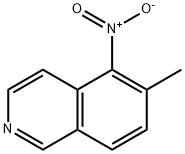 Isoquinoline, 6-methyl-5-nitro- Struktur