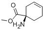 3-Cyclohexene-1-carboxylicacid,1-amino-,methylester,(1R)-(9CI) Struktur