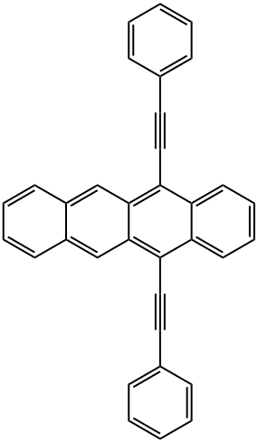 5 12-BIS(PHENYLETHYNYL)NAPHTHACENE  TEC& Struktur