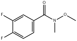 3,4-DIFLUORO-N-METHOXY-N-METHYLBENZAMIDE price.