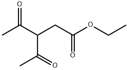 ethyl 3-acetyl-4-oxo-pentanoate Struktur