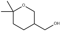 (6,6-Dimethyltetrahydro-2H-pyran-3-yl)methanol Struktur