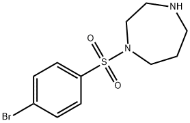 1-(4-BroMophenylsulfonyl)hoMopiperazine, 95% Struktur