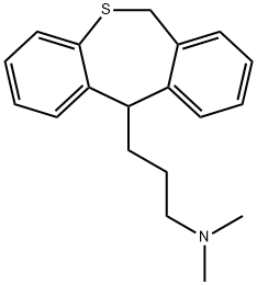 6,11-Dihydro-N,N-dimethyldibenzo[b,e]thiepin-11-(1-propanamine) Struktur