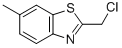 Benzothiazole, 2-(chloromethyl)-6-methyl- (9CI) Struktur