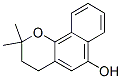 2,2-Dimethyl-3,4-dihydro-2H-naphtho[1,2-b]pyran-6-ol Struktur