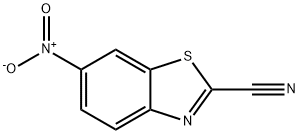 2-Benzothiazolecarbonitrile,6-nitro-(9CI) Struktur